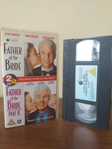 Father Of The Bride And Father Of The Bride Part 2 Both On One Video Cassette