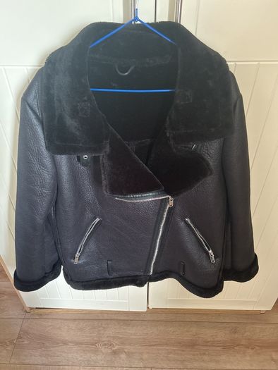 Woman's black winter jacket