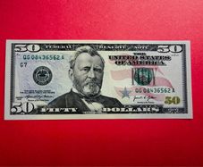United States  (usa )   50 Dollars   2021  Ulysses  S Grant Letter (  G7 )   CHICAGO ( Uncirculated ) .