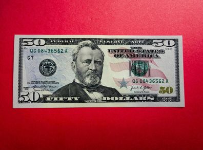 United States  (usa )   50 Dollars   2021  Ulysses  S Grant Letter (  G7 )   CHICAGO ( Uncirculated ) .