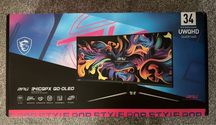 Msi Mpg 341cqpx Qd-oled 240hz