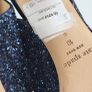 Kate Spade navy glitter bow peep toe sling back heels Sz 42 (Fit 8-8.5UK) - Bnwt - Rrp 360 Image 9