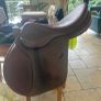 Ucha 17.5 inch leather saddle Image 3