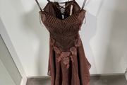 Anoushka Brown Dress