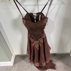 Anoushka Brown Dress