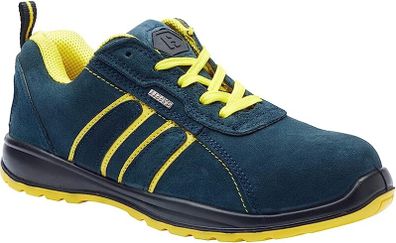 Blackrock SF6410 Hudson Safety Shoe Trainers Runners Steel toe cap Uk 10 EU 44 Navy / Yellow