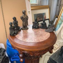 Smaller statues