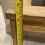 High table, marble and wood Image 3