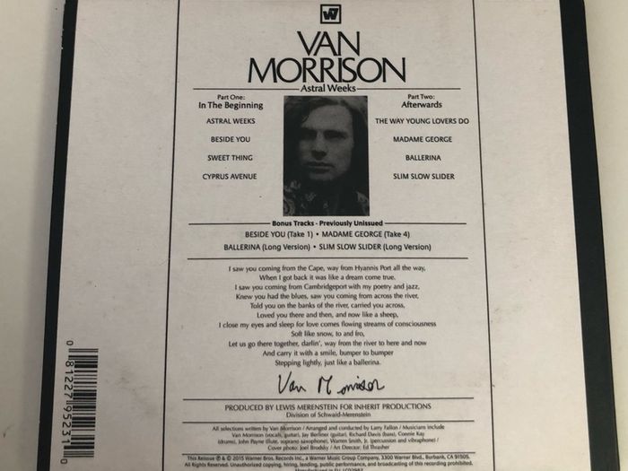 Van Morrison - Astral Weeks (2015 remaster)