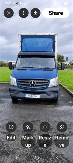 Mercedes sprinter box van