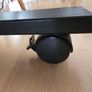 Height Adjustable Electric Standing Desk with Double Drawer, 100/60cm Image 5
