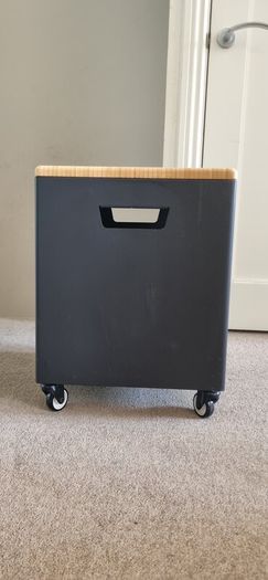 IKEA storage trolley on wheels