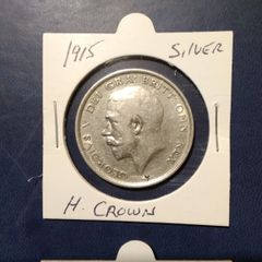 Coins Gb Silver Halfcrown   &  Silver Medal