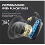 EarFun Wireless Earbuds, Free Pro, Active Noise Cancelling, Bluetooth 5.2 Earbuds with 4 Mics, Stereo Sound, Deep Bass in-Ear Headphones, Ambient Mode Earbuds, Wireless Charge, 32H Image 5