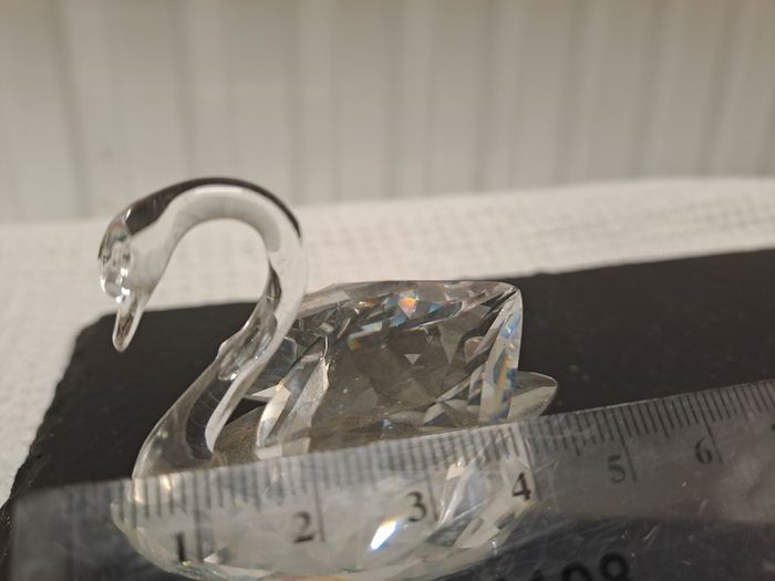 Authentic Swarovski Crystal Swan Figurine