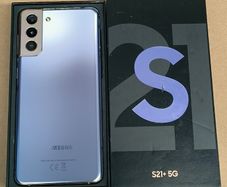 Samsung Galaxy S21 Plus (S21+) 5G 128GB Dual Sim Unlocked to All Networks Purple Boxed/ Used