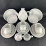 Mid Century candy striped tea set Image 3