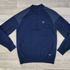 Kjus Waterville Golf Club Merino Wool Blend Jumper Mens XL