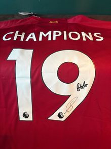 Trent & Jones signed Liverpool jersey