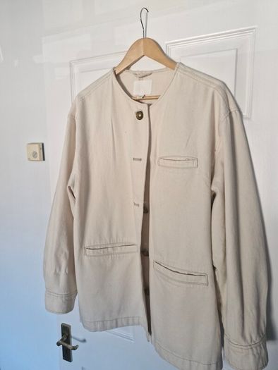 Twill jacket H&M beige