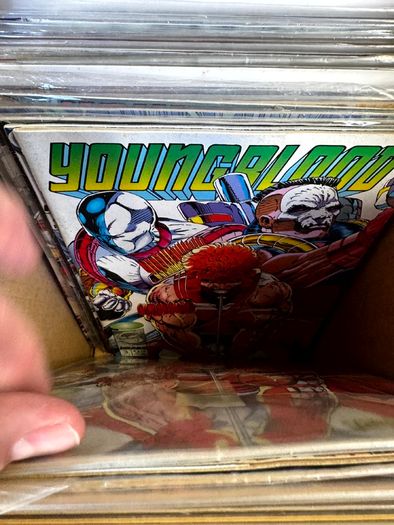 Image & Top Cow Long Comic Box w 320 comics for Sale