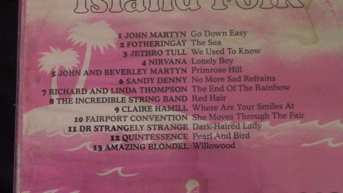 MOJO CD - Island Folk (John Martyn, Jethro Tull, Fairport Convention, etc.)