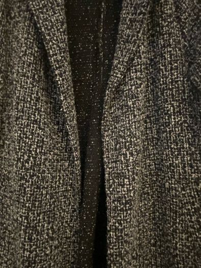 Black Tweed Coat