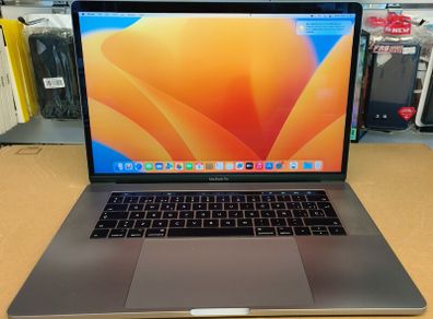 Touch Bar Apple MacBook Pro 15 Model:  A1707 (2017) 15.4'' Intel i7 @ 2.80 GHz 512GB SSD 16GB RAM Space Grey (Battery Cycle: 0) Excellent