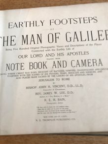 Antique Book 'The Man of Galilee'
