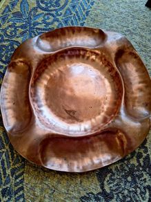 Arts & Crafts Copper Tray