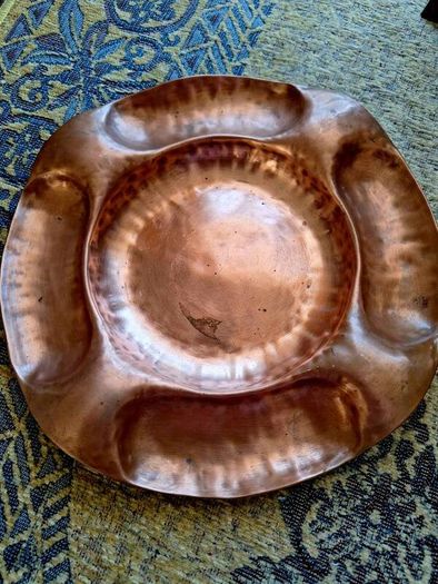Arts & Crafts Copper Tray