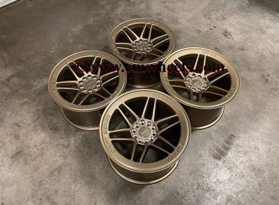 18" Inch Strom DS-25 Drift Alloy Wheels 5x114.3 Fits Nissan silvia skyline S14 S15 RX7 Mazza MX5 R32 R33 Lexus is200 is300