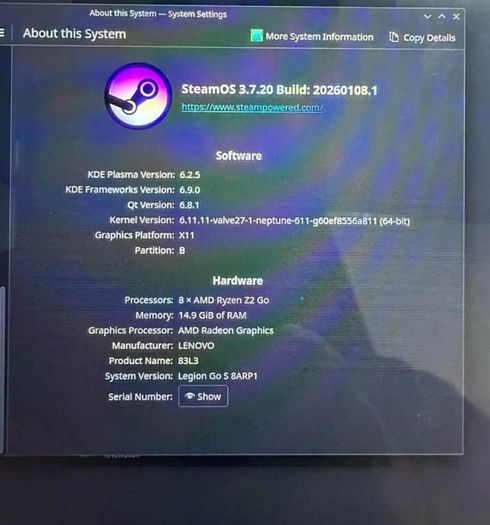 Lenovo Legion Go S