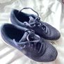 Girls Navy Nike runners - as new Image 5