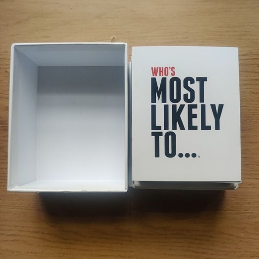 Who's Most Likely To Card Game