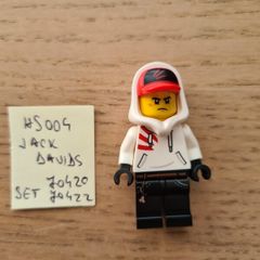 lego hs004 jack davids, set hidden side 70422, 70420
