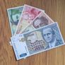 Pre Euro Spain Peseta Banknotes Complete High Denomination Set Image 9