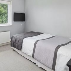 Small double bed