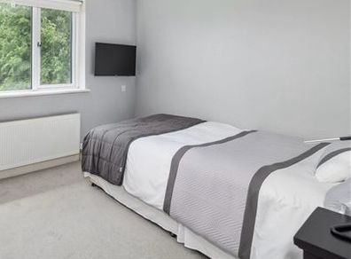 Small double bed
