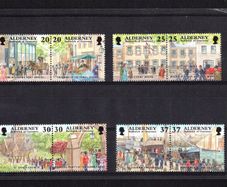1998 Alderney Historical Development of Alderney Commemorative Stamp Mint Never Hinged (MNH)