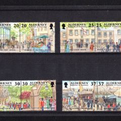 1998 Alderney Historical Development of Alderney Commemorative Stamp Mint Never Hinged (MNH)