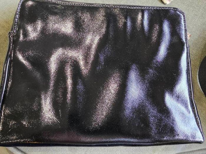 Lipsy London Black Laser Cut Bag Brand New
