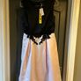 BNWT CAPSULE baby pink satin/black dress size 10 Image 2