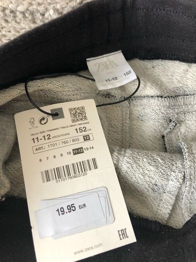 NEW Zara bottoms 11-12 years old