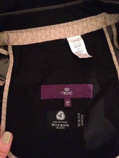 Grey trousers from Next