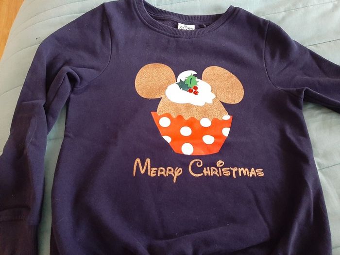 Girls Next Mini mouse christmas jumper 6-7yr