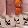 Silver 925 amber earrings. Image 2