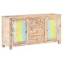 Sideboard 151x40x75 cm Rough Acacia Wood Image 10
