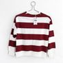 New Mango Kids Striped Sweatshirt Image 4