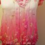 Ladies Tunic Top Blouse Pepper Tree London New With Tags Floral Size M/L Ruffles Image 3